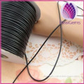 2mm black waxed cotton cord for necklace